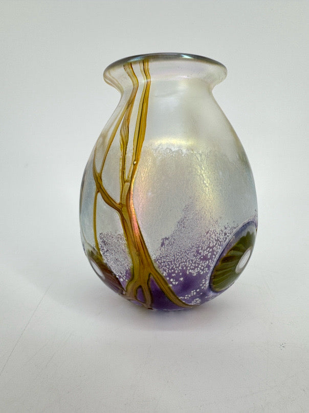 EICKHOLT 2004 Iridescent Glass Vase