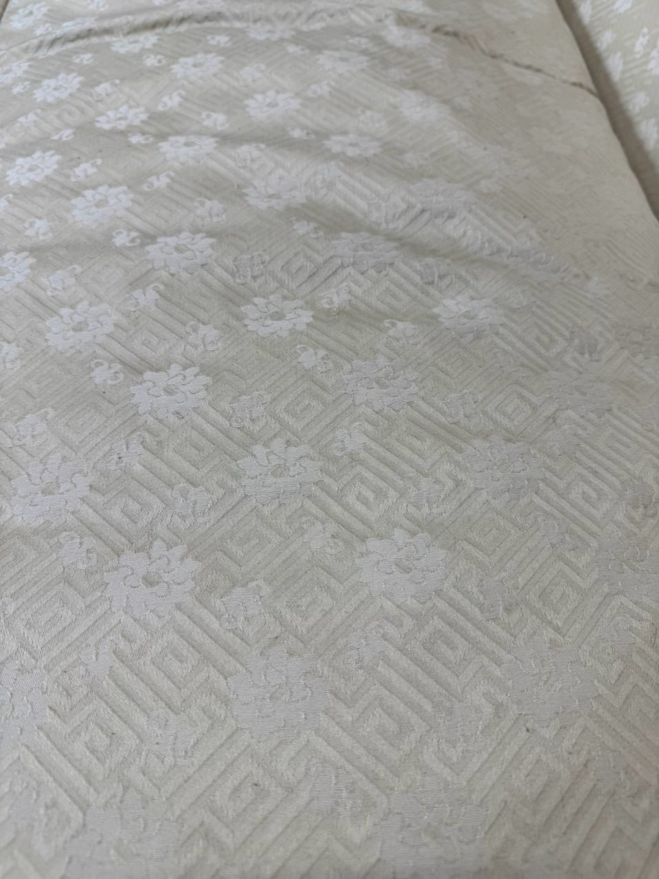 HICKORY CHAIR Pale Yellow Chippendale Sofa