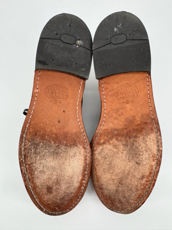 WOLVERINE Size 10 Caramel Leather Boots
