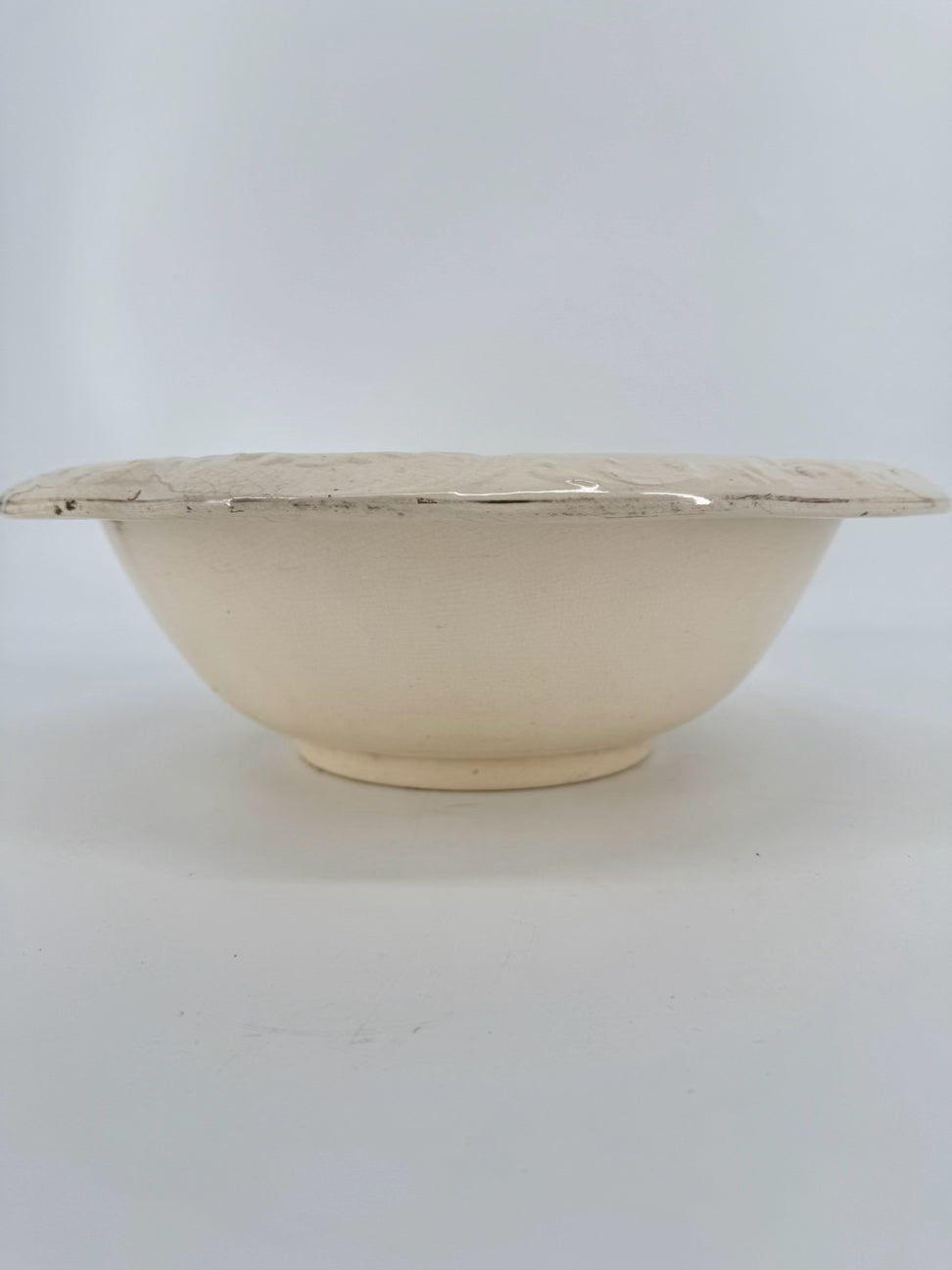 VINTAGE Pink & Green Floral Wash Bowl