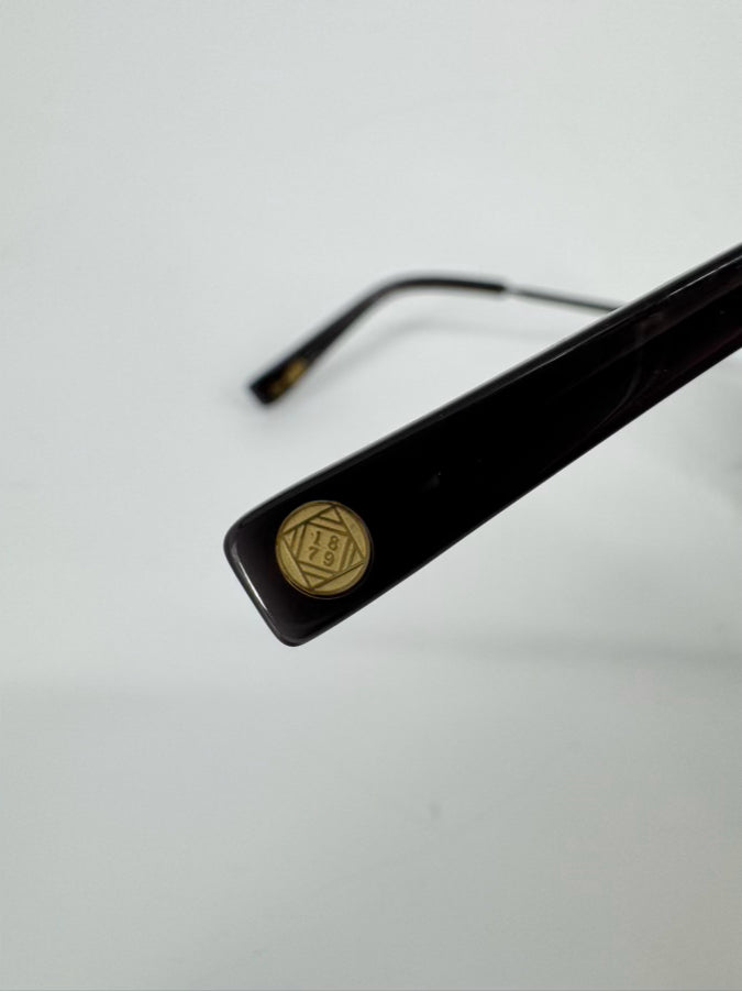 ERKERS Black Metal Unisex Sunglasses