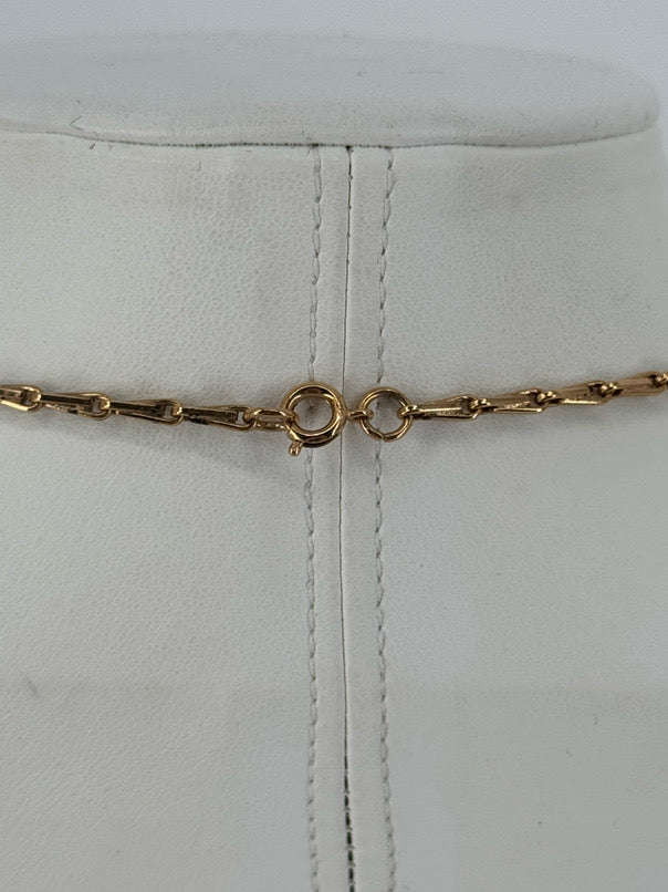 EISENBERG ICE Gold Tone Butterfly Pendant Necklace