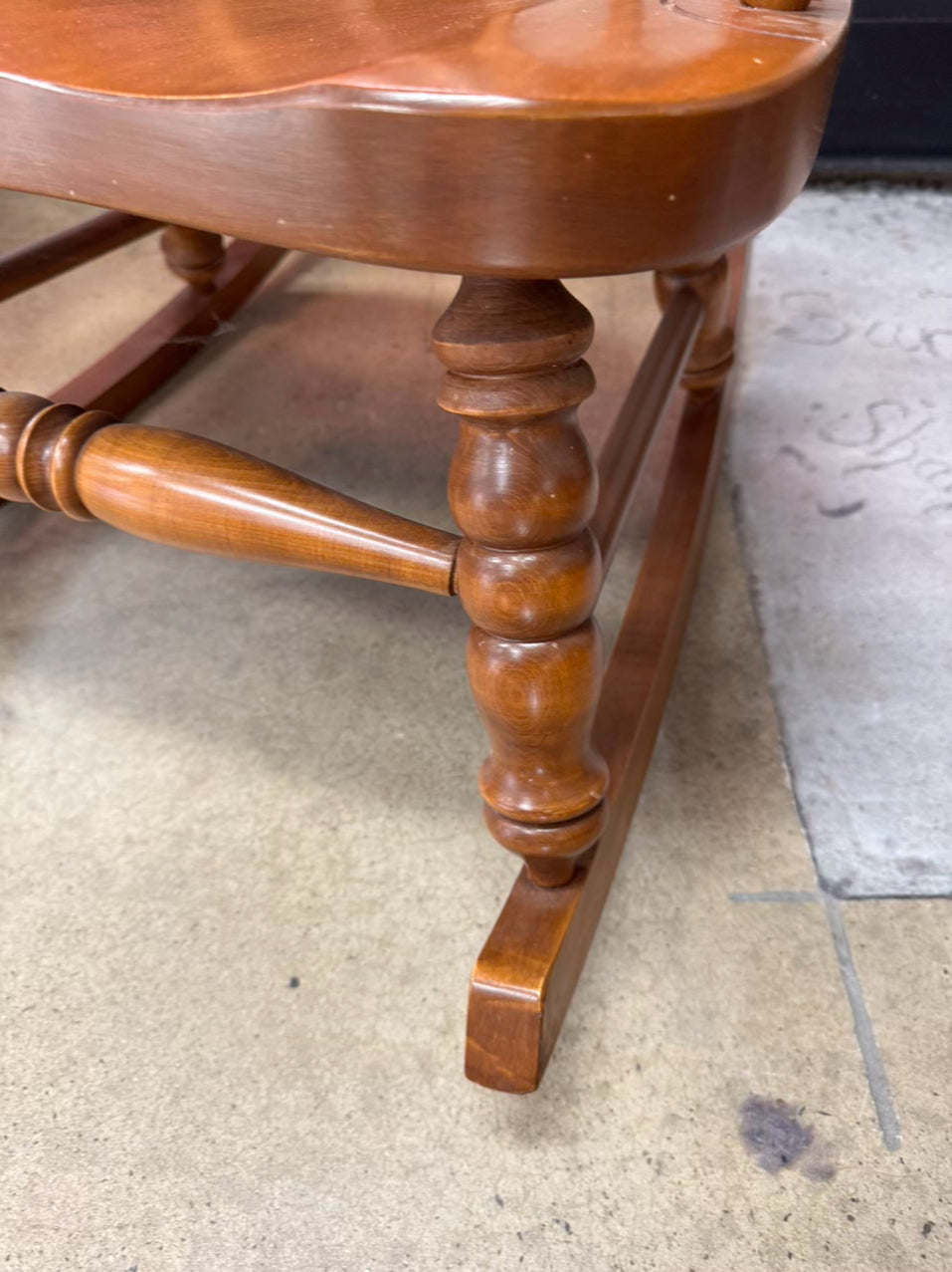 TELL CITY Maple Rocking Chair