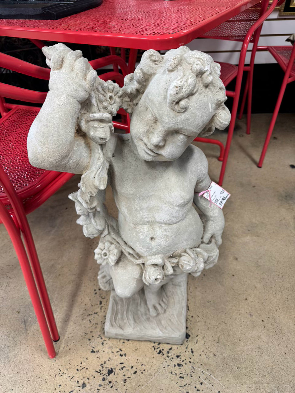 Concrete Cherub Statuary