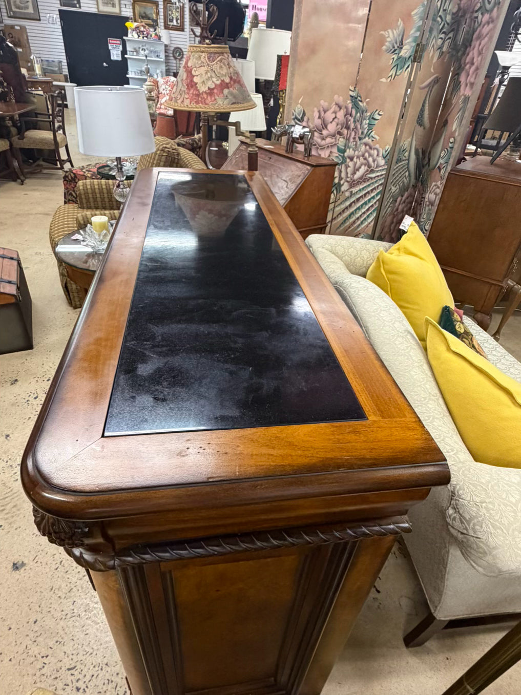 ASPEN HOME Medium Dark Wood Buffet