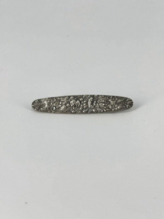 STIEFF Sterling Silver Floral Brooch