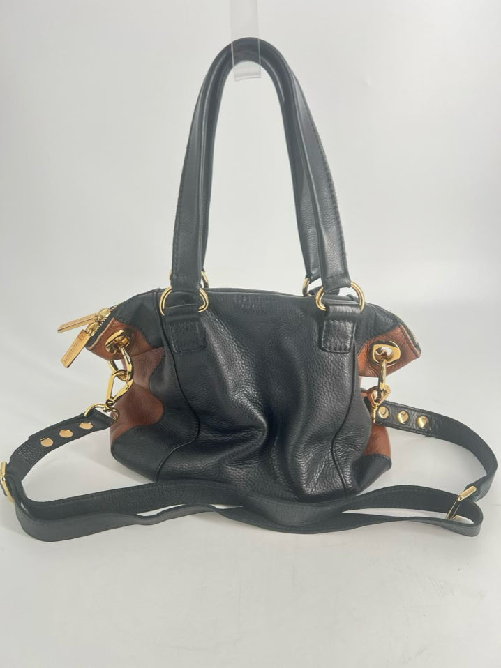 HAMMITT Black & Camel  Leather Purse