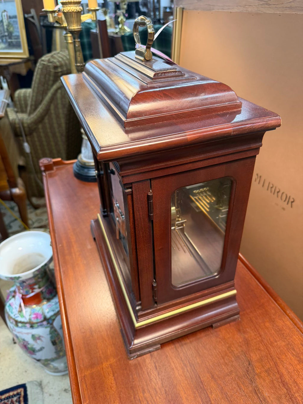 HOWARD MILLER Thomas Tompion Wood Mantel Clock