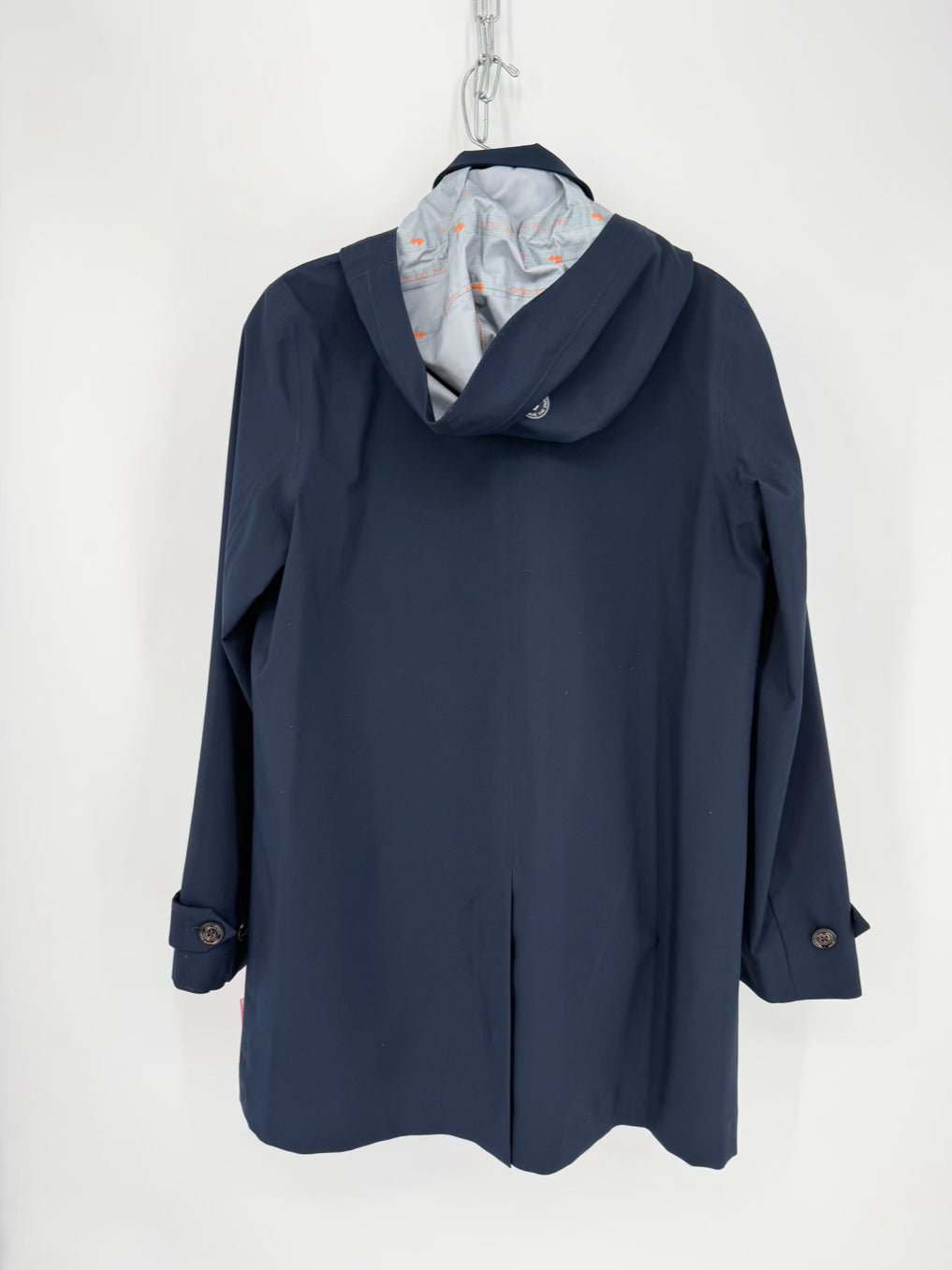 SAVE THE DUCK Size Wmn's S Navy Rain Jacket