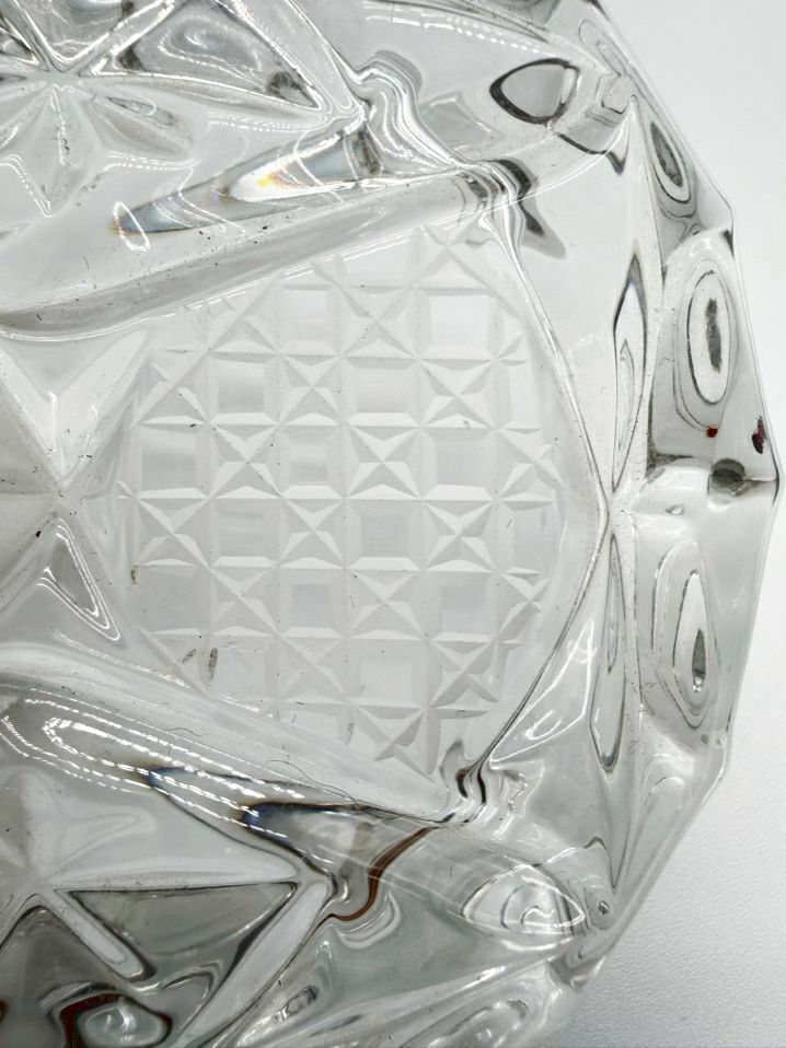 BOHEMIA CRYSTAL Clear Art Glass Box