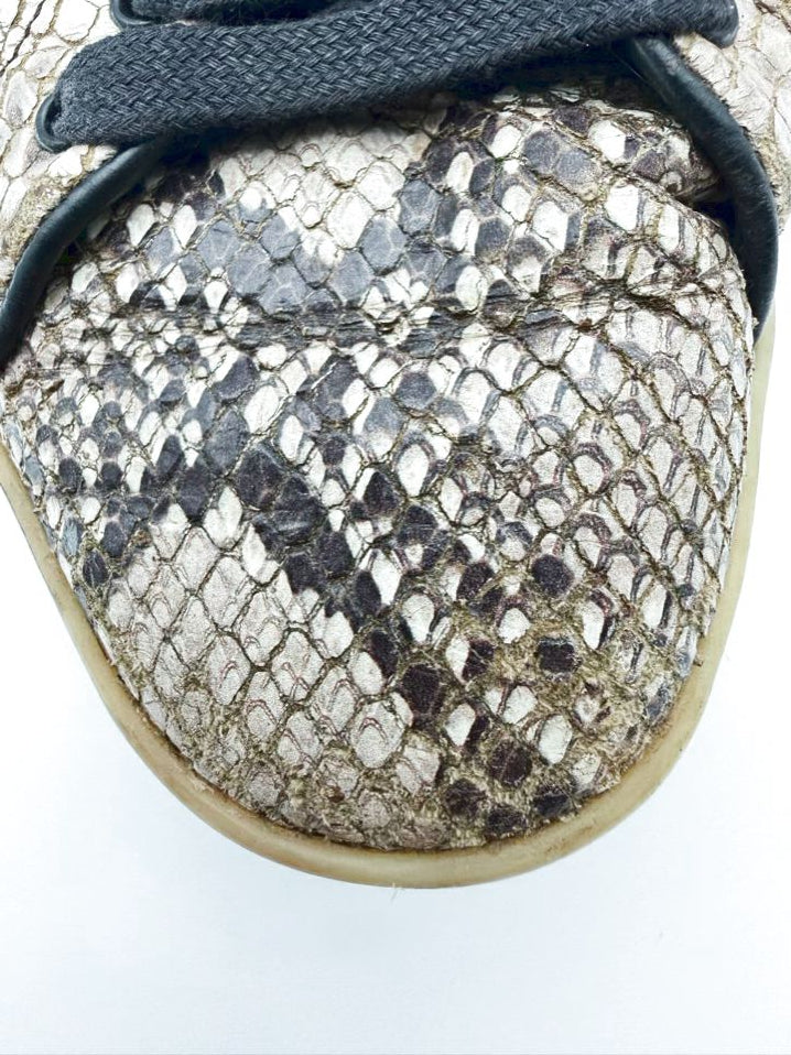 RAG & BONE WMNS Size 36 Cream & Brown Animal Print Casual Shoes