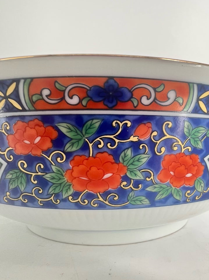 TIFFANY & CO. White & Blue Chinoiserie Bowl