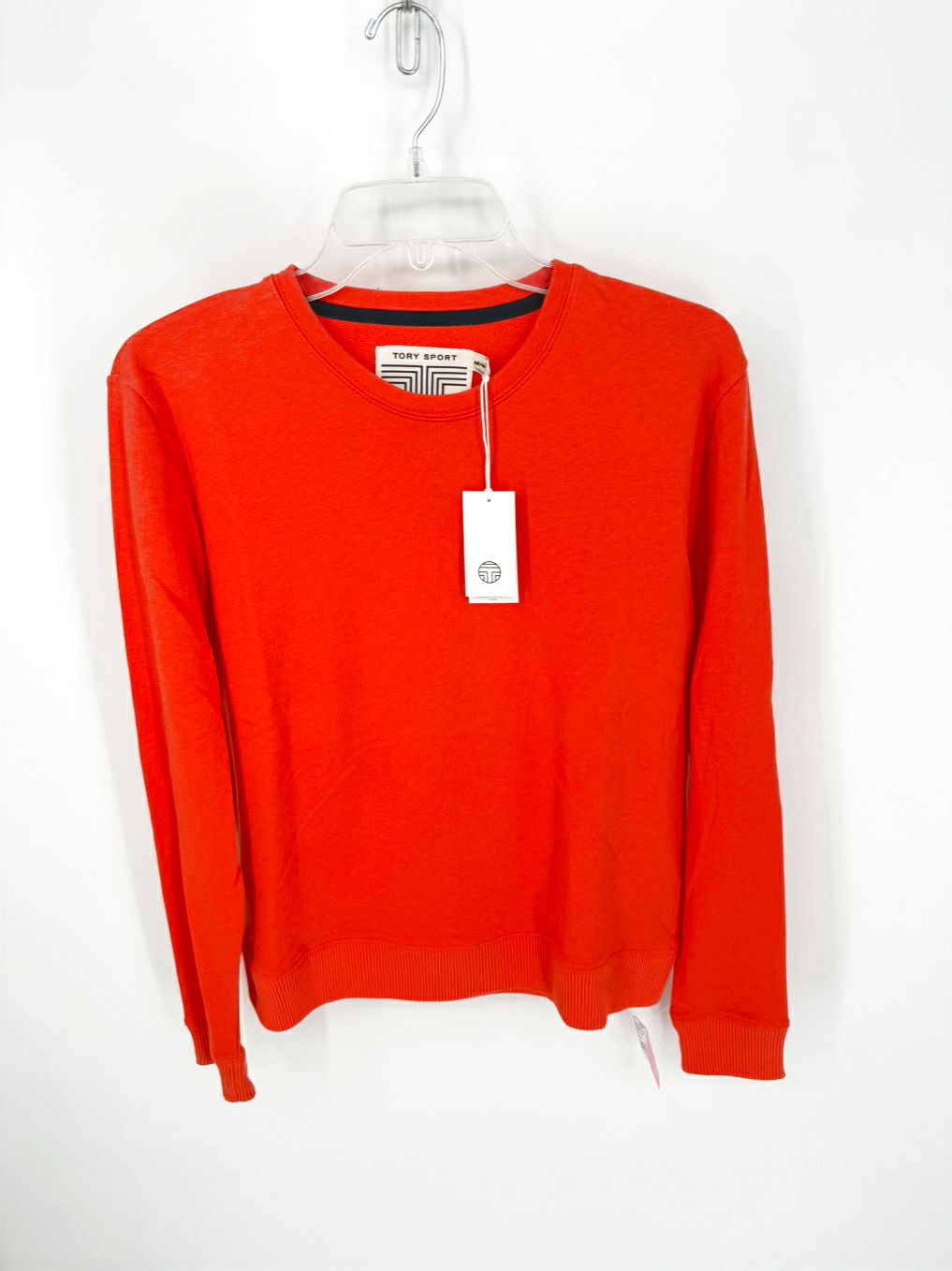 TORY SPORT Size M Orange Pullover NWT