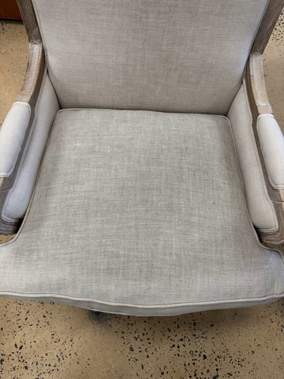 RESTORATION HARDWARE Cream Marseilles Chair
