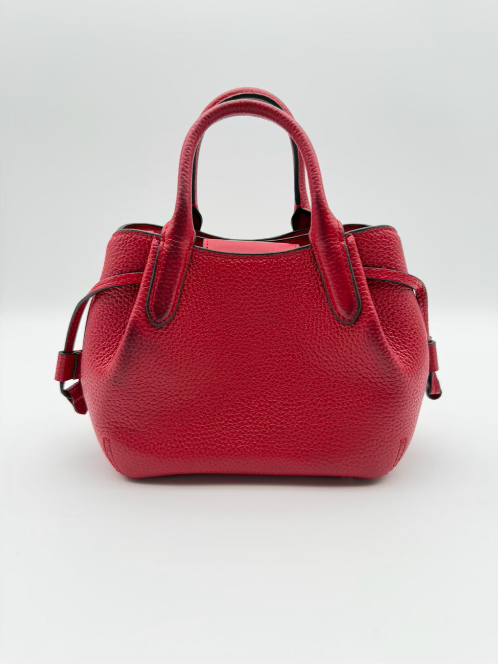 KATE SPADE Dumpling Mini Leather Red Satchel