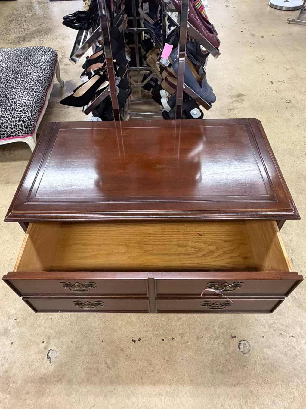 HEKMAN Mahogany 2 drawer File Cabinet