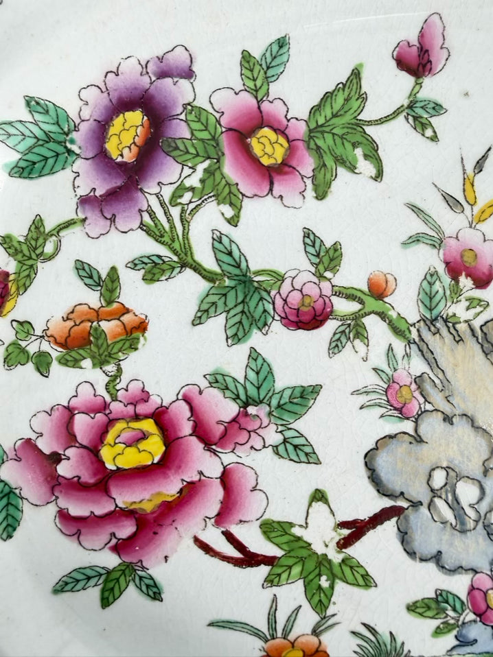MINTON Porcelain Indian Tree Transfer Ware Platter
