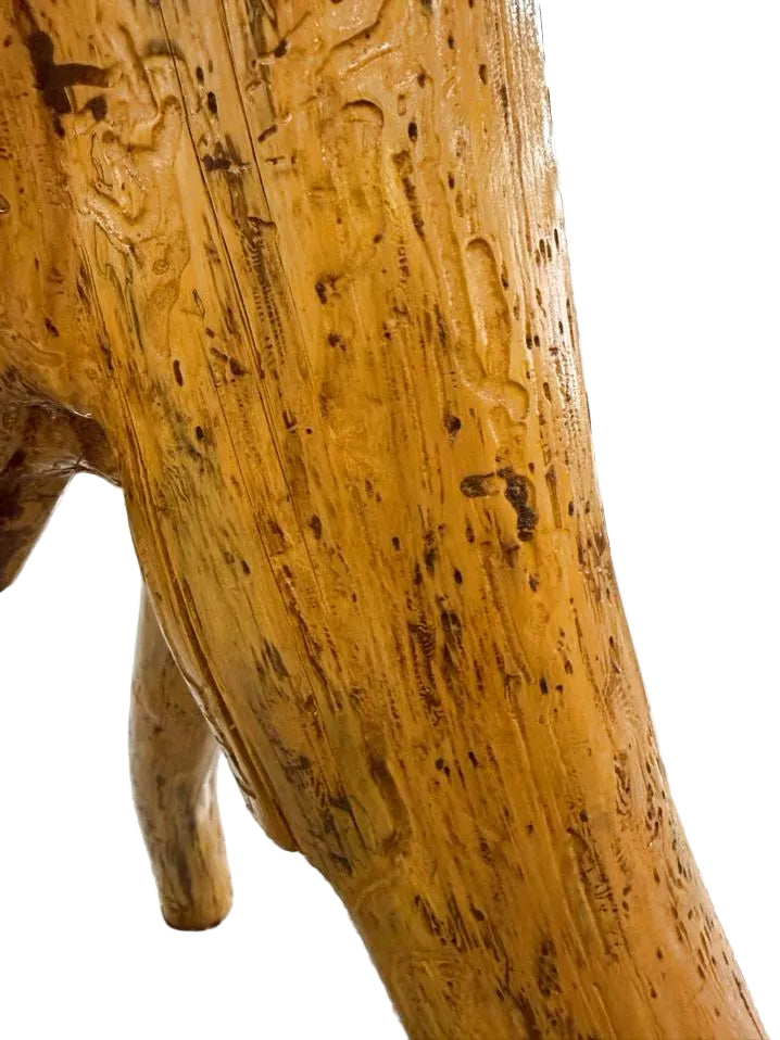Natural Wood Lamp w/ Shade