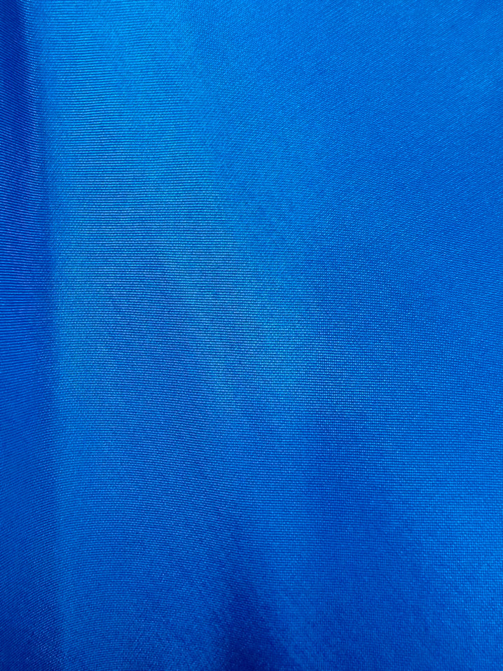 LAUREN RALPH LAUREN Size L Blue Silk Skirt NWT