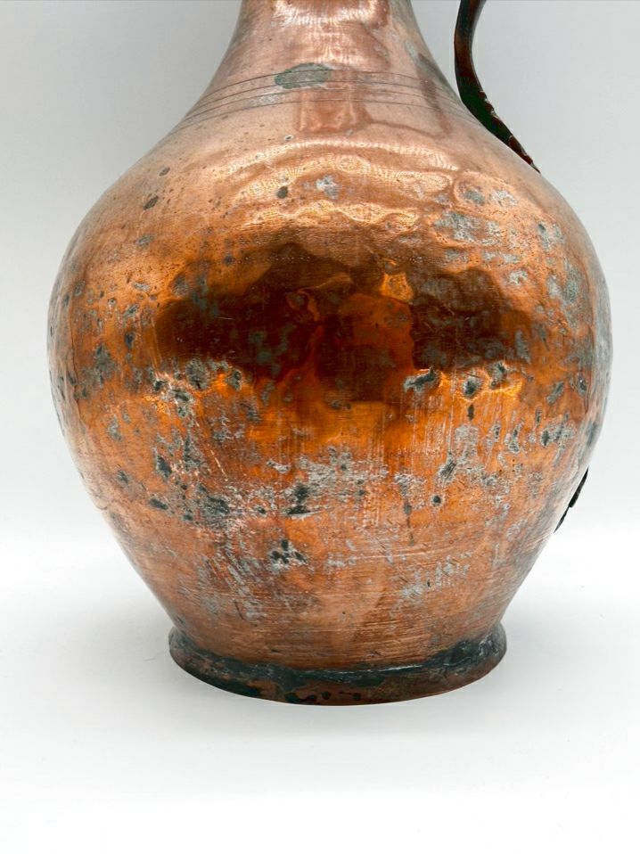 Copper Large Water Jug Lamp No Shade