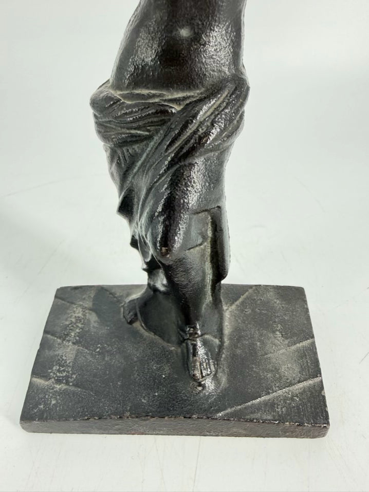 Black Iron Venus De Milo Pair of Book Ends