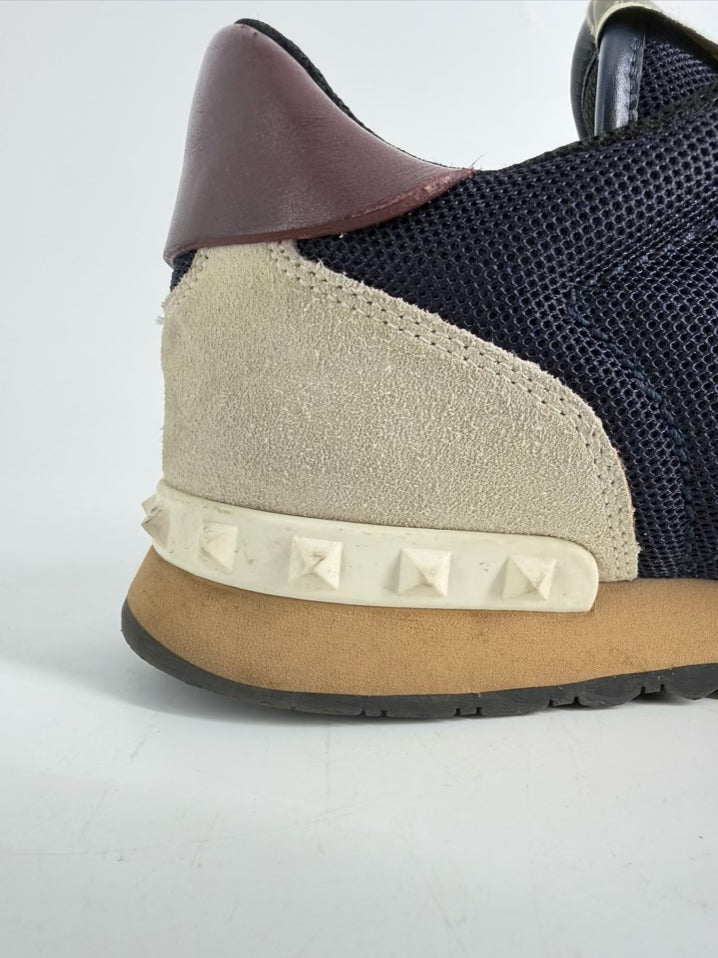 VALENTINO Size 41 Navy Sneakers