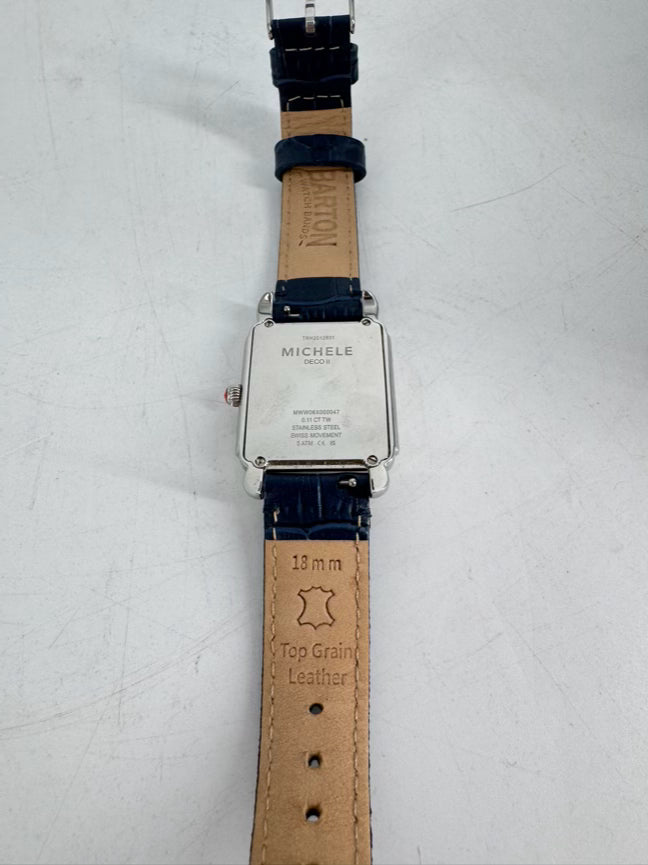 MICHELE Stainless Steel Deco II Watch