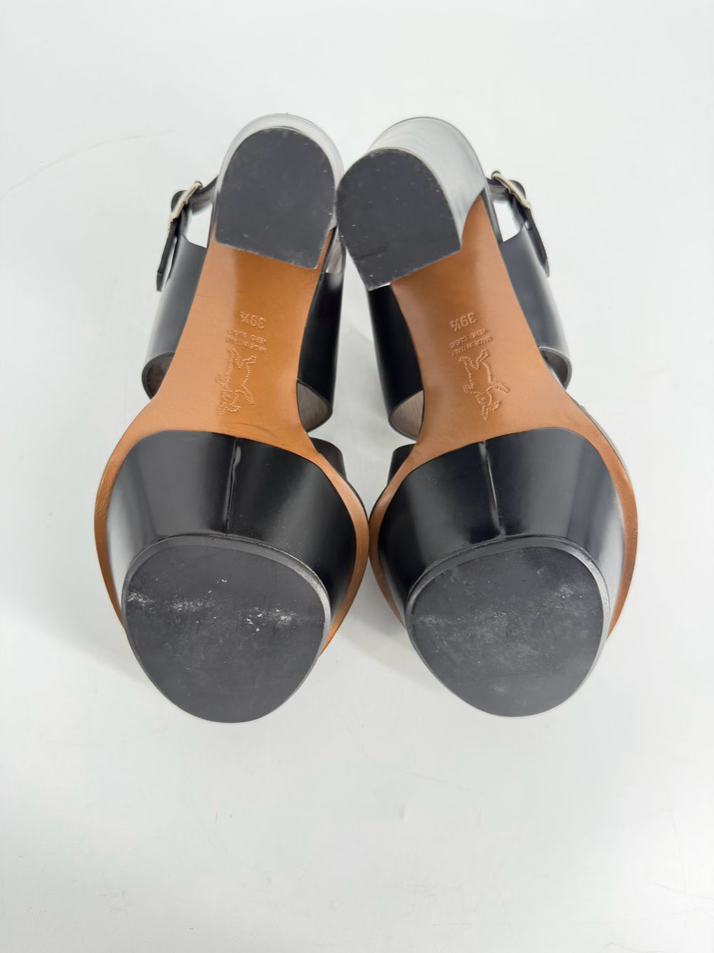 MARNI Size 39.5 Black Heels