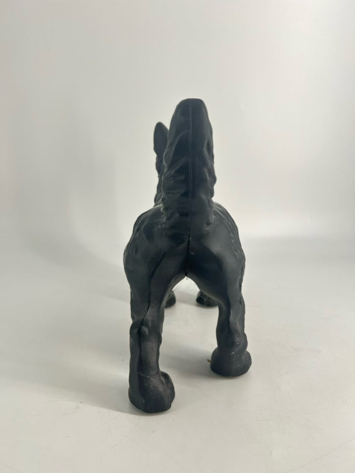 Black Cast Iron Scottie Dog Figure