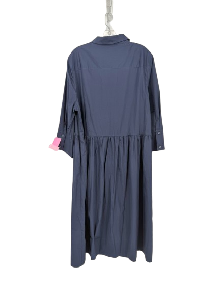 MAYE Wmn's Size 3XL Navy Maxi-Dress NWOT