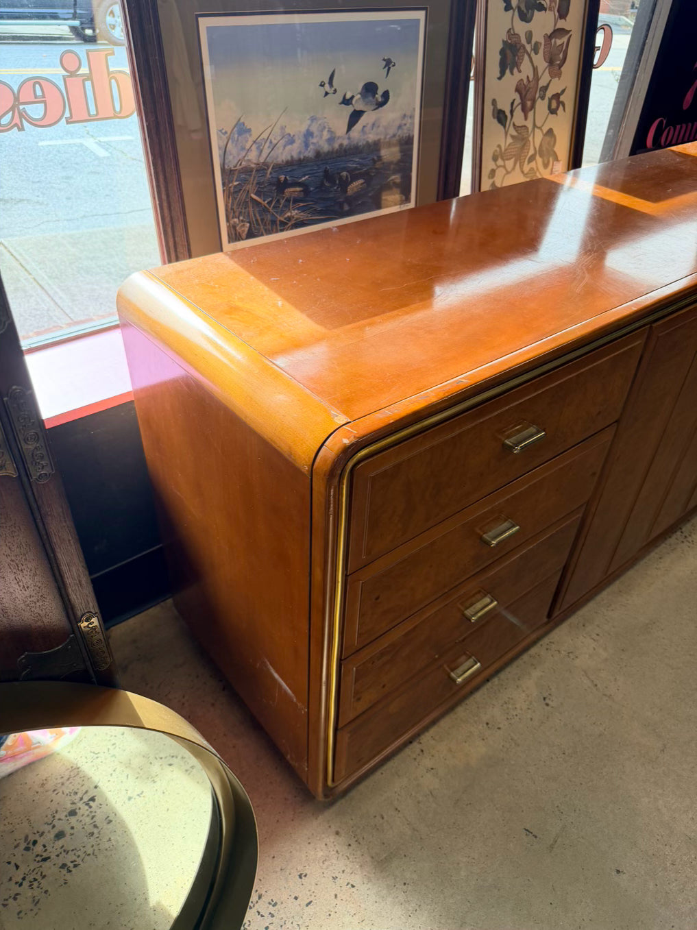AMERICAN OF MARTINSVILLE Wood Mid-Century Modern Dresser