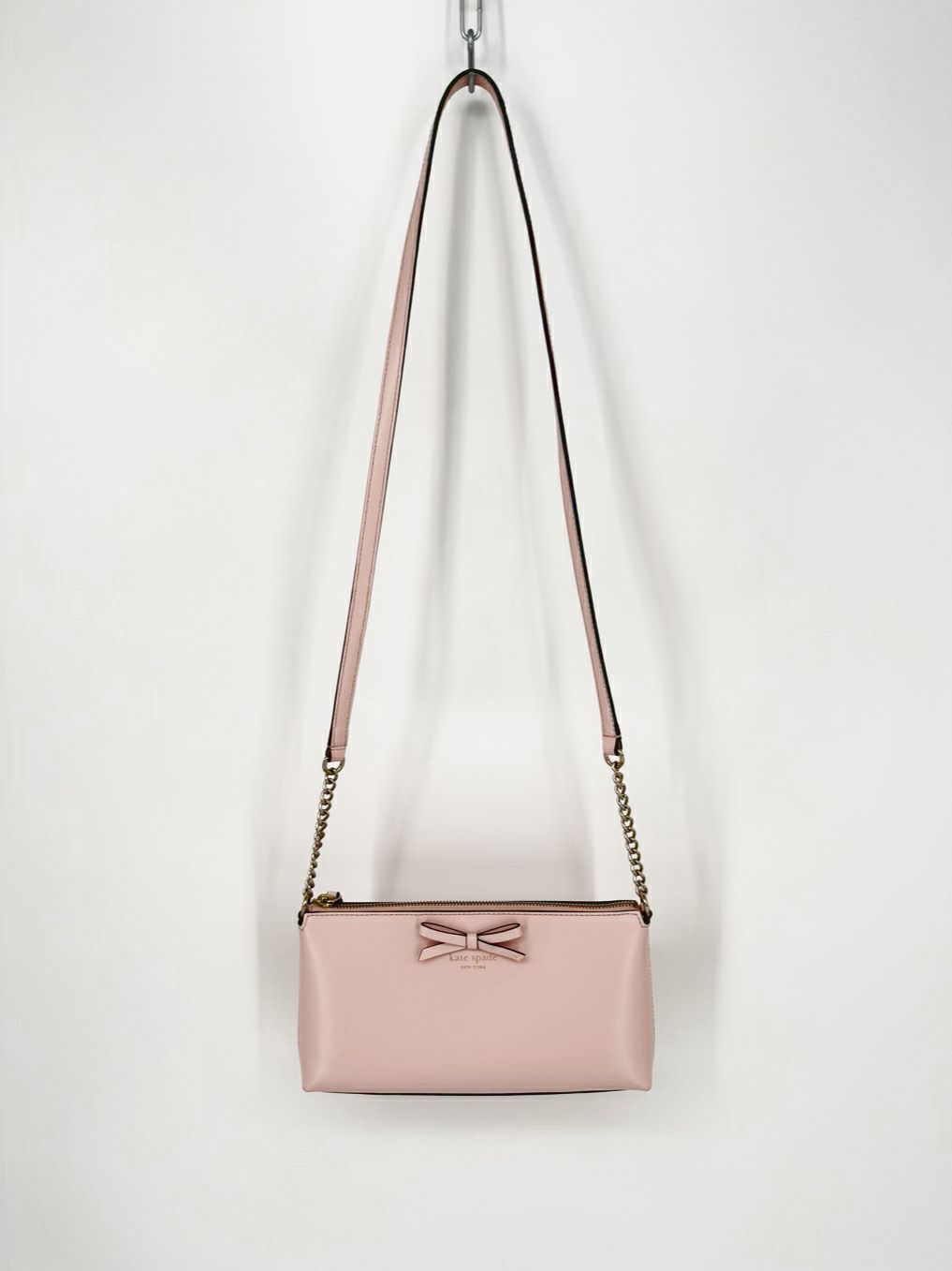 KATE SPADE Blush Leather Crossbody Bag