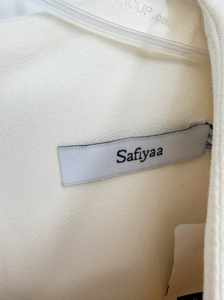 SAFIYAA Wmn's Size 12 Ivory Evening Wear