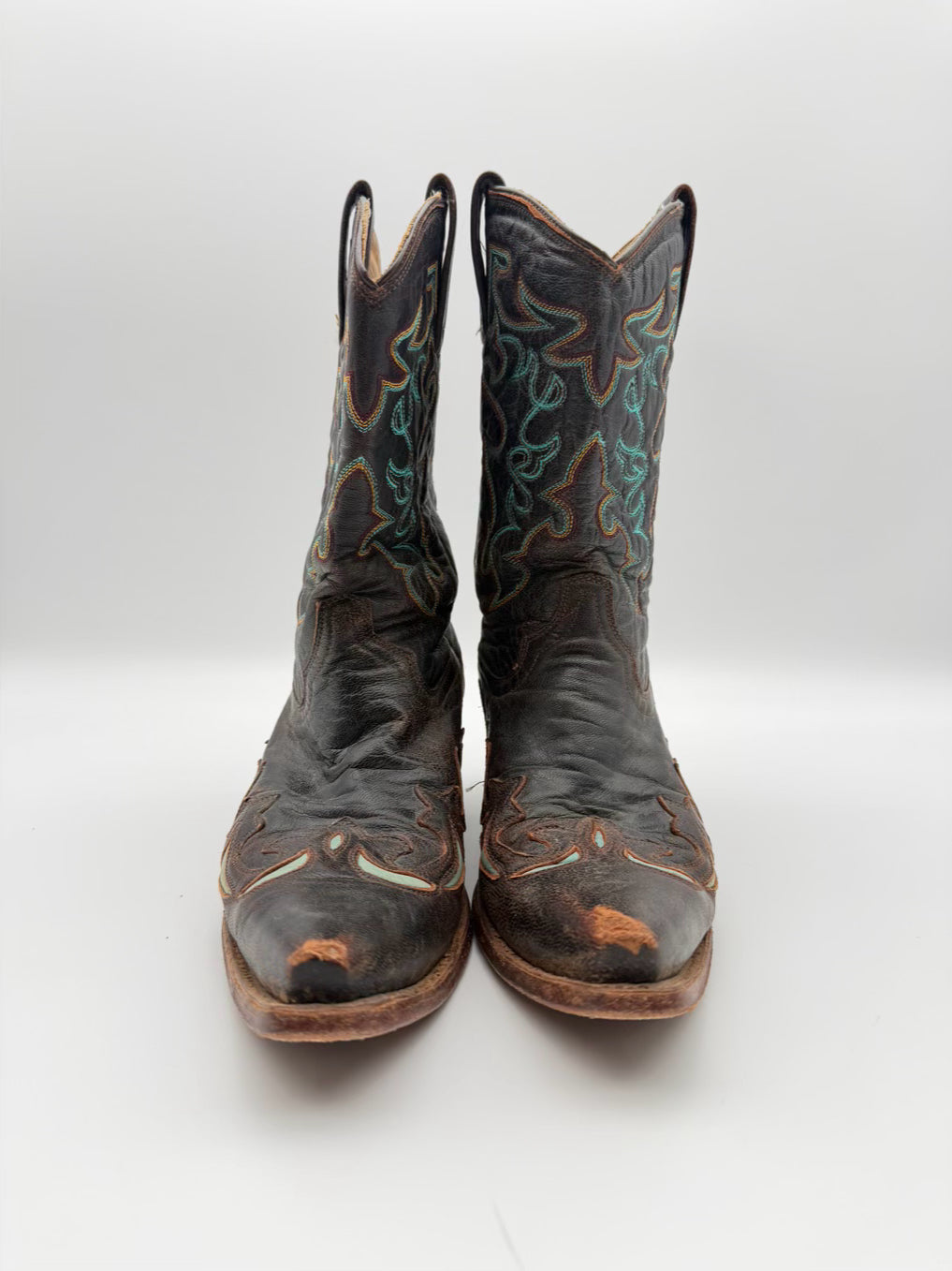 CORRAL WMNS Size 8.5 Brown Leather Western Boots