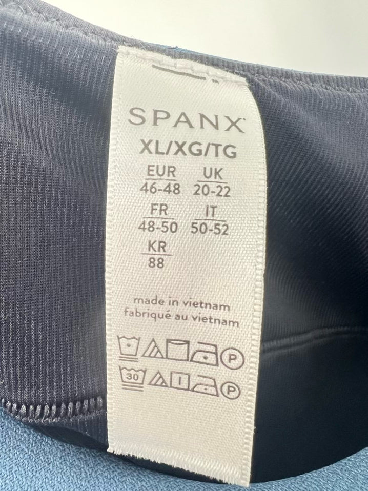 SPANX Size XL Slate Blue Sleeveless Dress NWT
