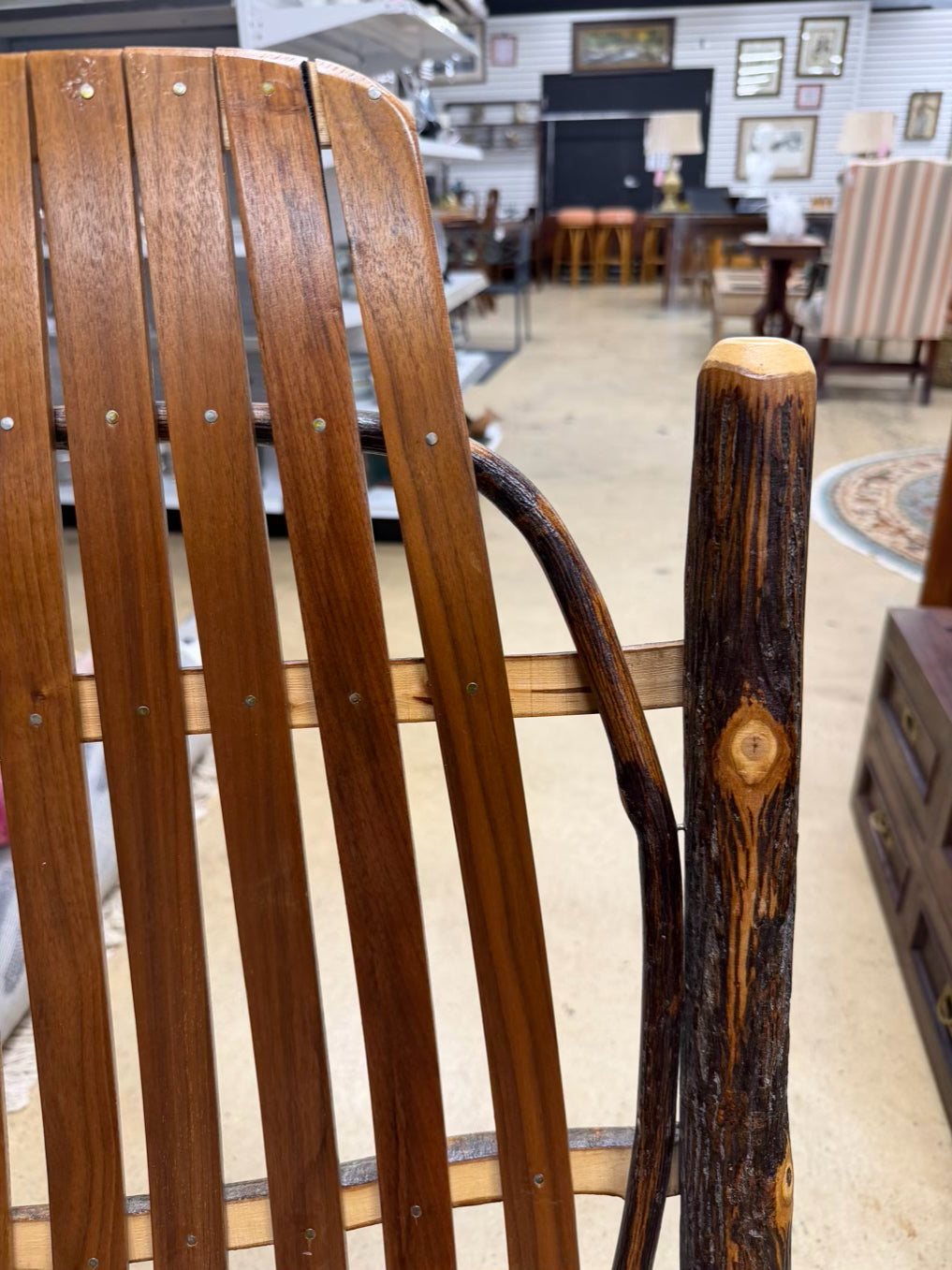Light Wood Amish Style Chair