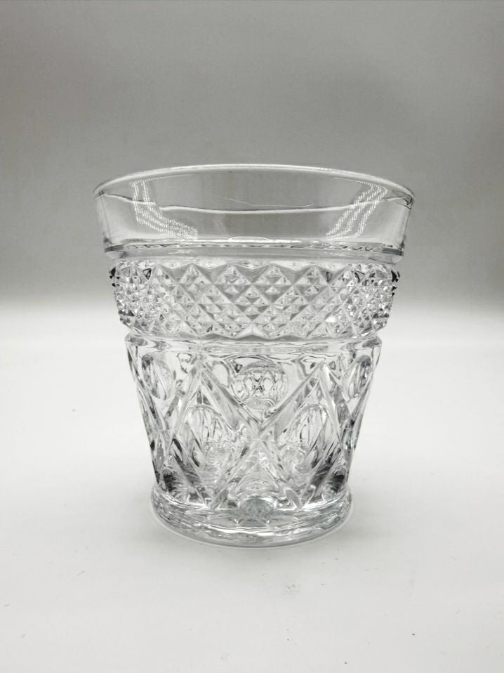 IMPERIAL GLASS  Clear Glass Set Of 6 Cape Cod Small Tumblers