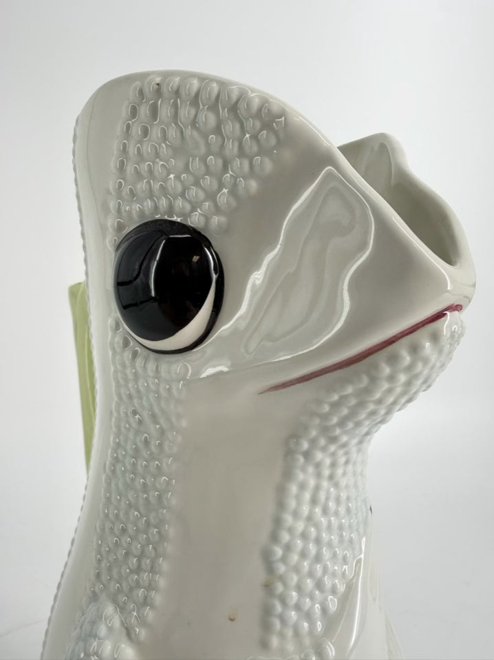 MOTTAHEDEH White & Green Frog Pitcher