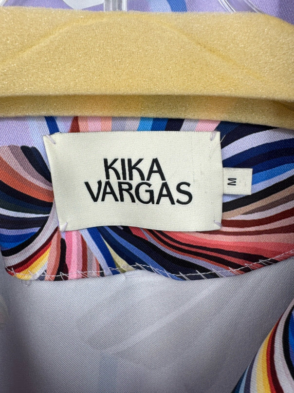 KIKA VARGAS Size M Lavender Print Dress