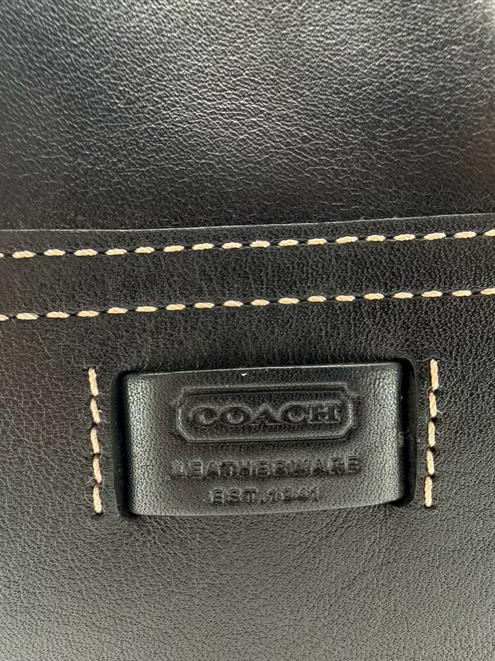 COACH Soho Black Leather Purse