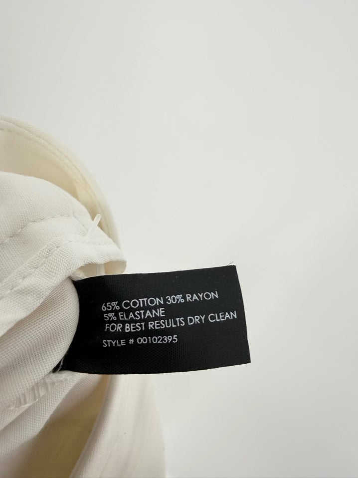 CLUB MONACO Size 12 Cream Pants NWT