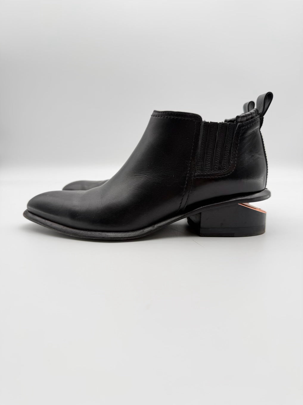 ALEXANDER WANG WMNS Size 38 Black Booties