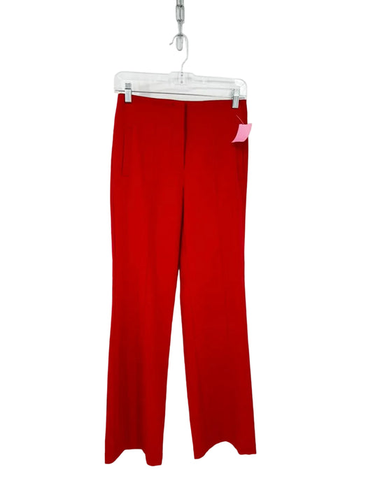 GREYLIN Selene Wmn's Size XS Red Front Seam Pants NWT