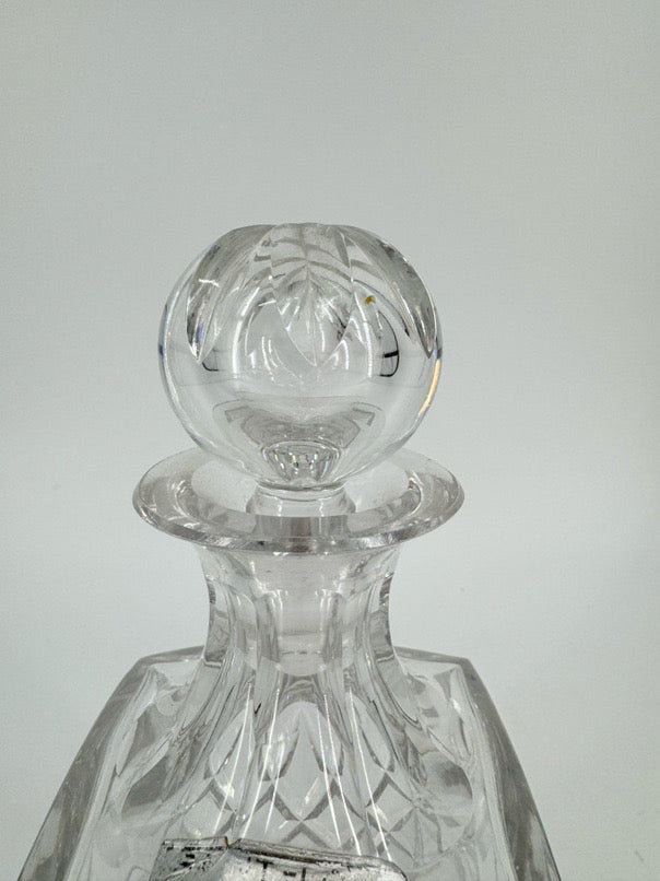 St. Louis Crystal Square Decanter