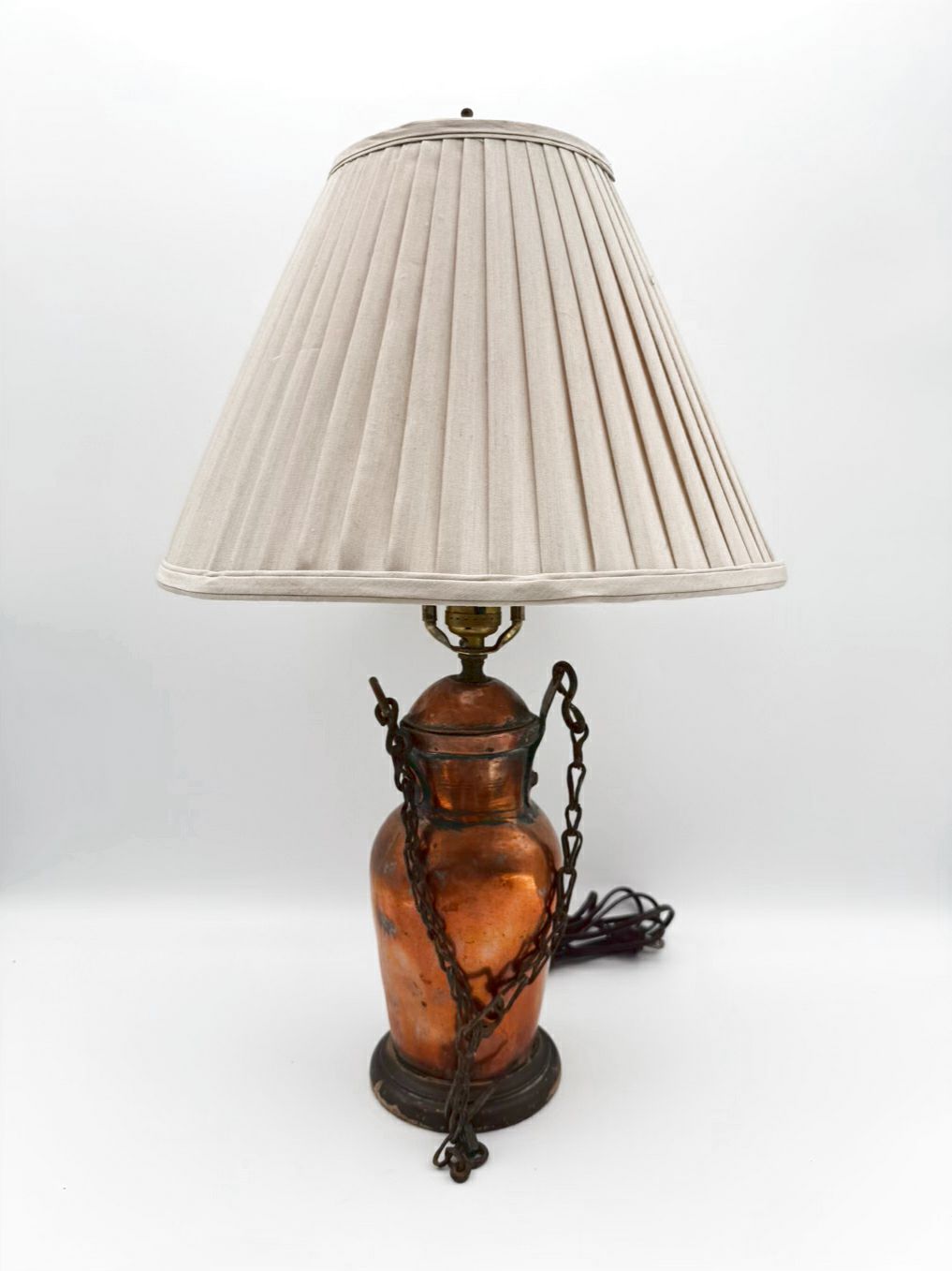 Copper Small Lamp w/ Shade