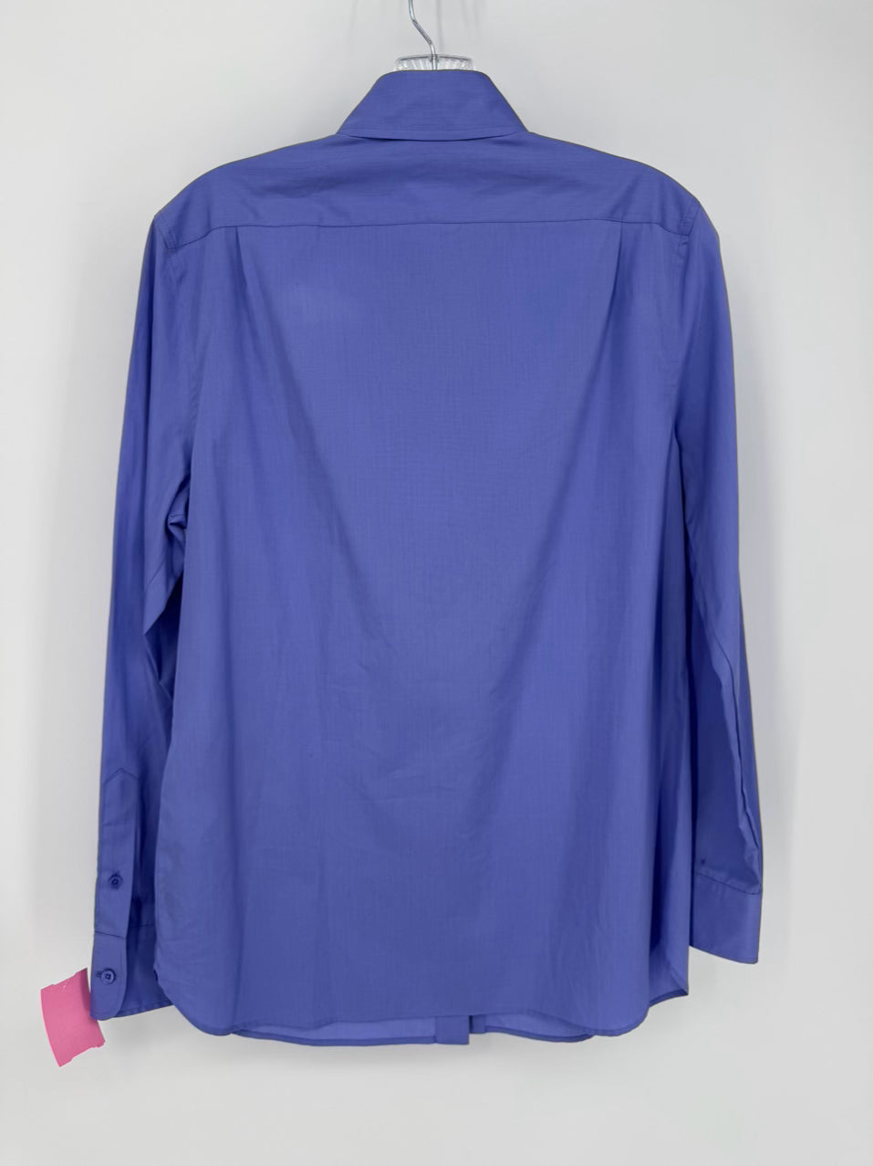 RALPH LAUREN PURPLE LABEL Size 8 Lavender Cotton Ruffle Detail Blouse NWT