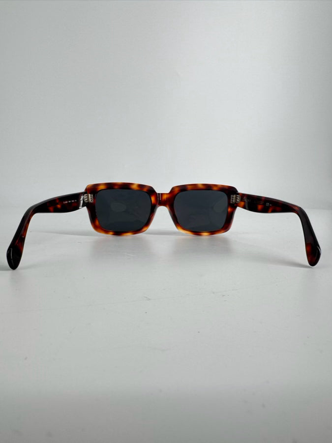 CELINE Tortoise Shell Square Sunglasses w/ Case