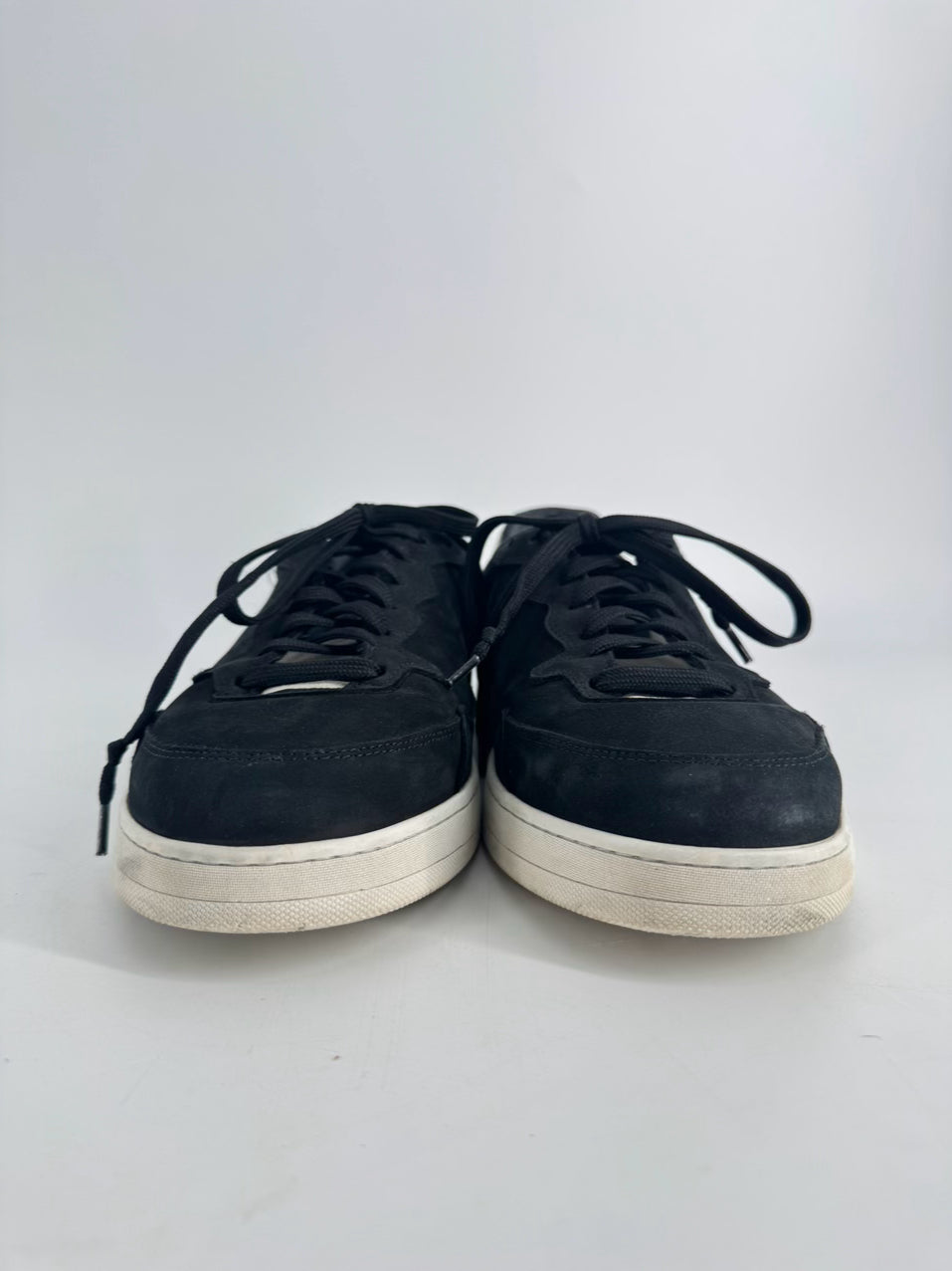 P448 x YAM Size 42 Black Suede Sneakers