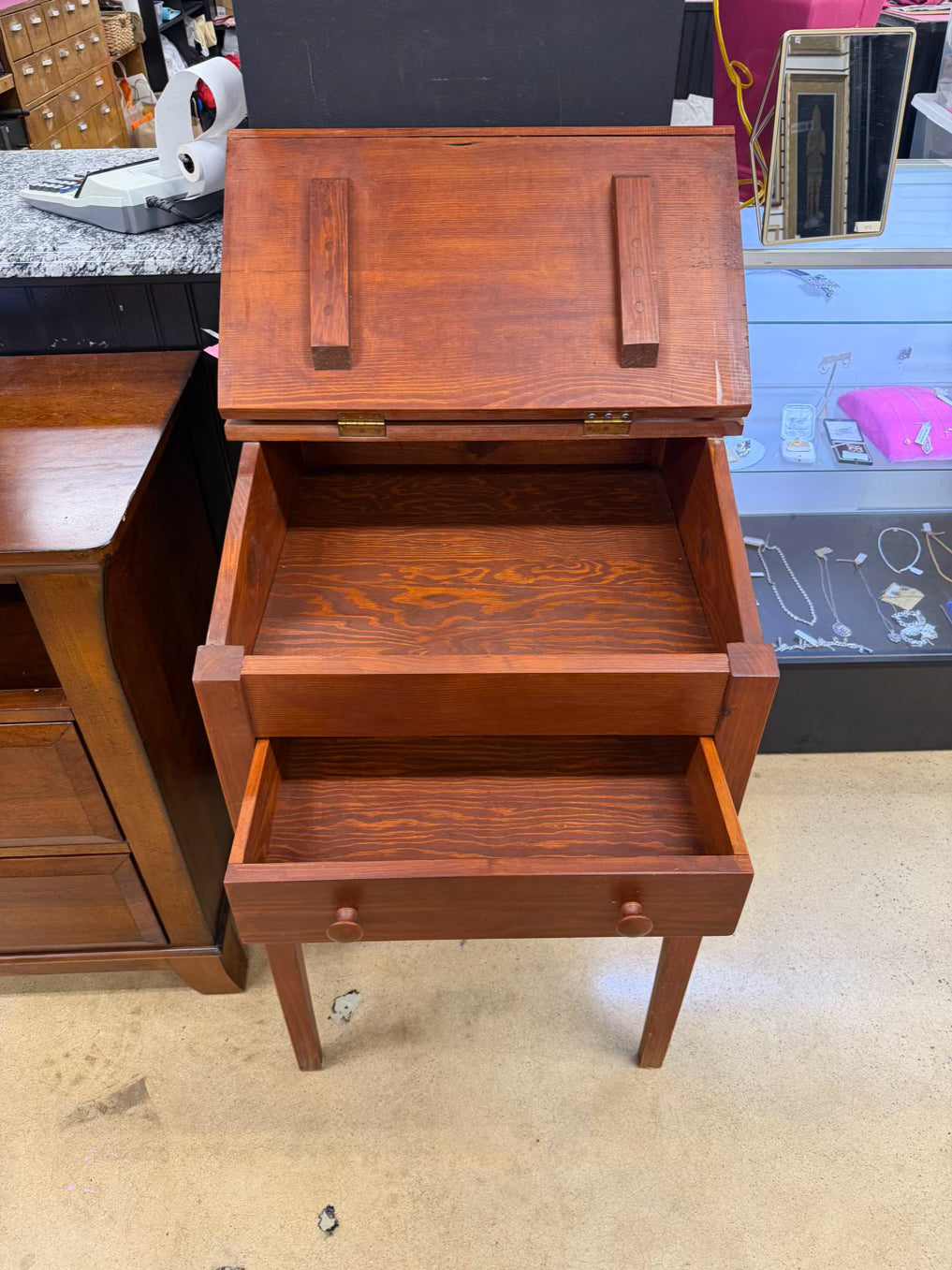 Schoolmaster Pine Desk