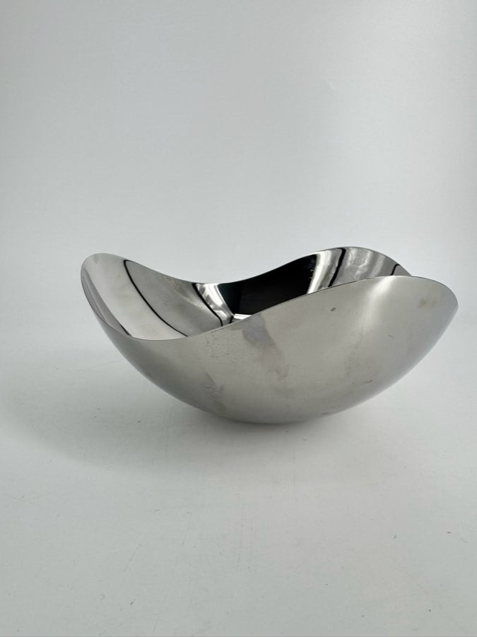 GEORG JENSEN Stainless Silver Bloom Bowl